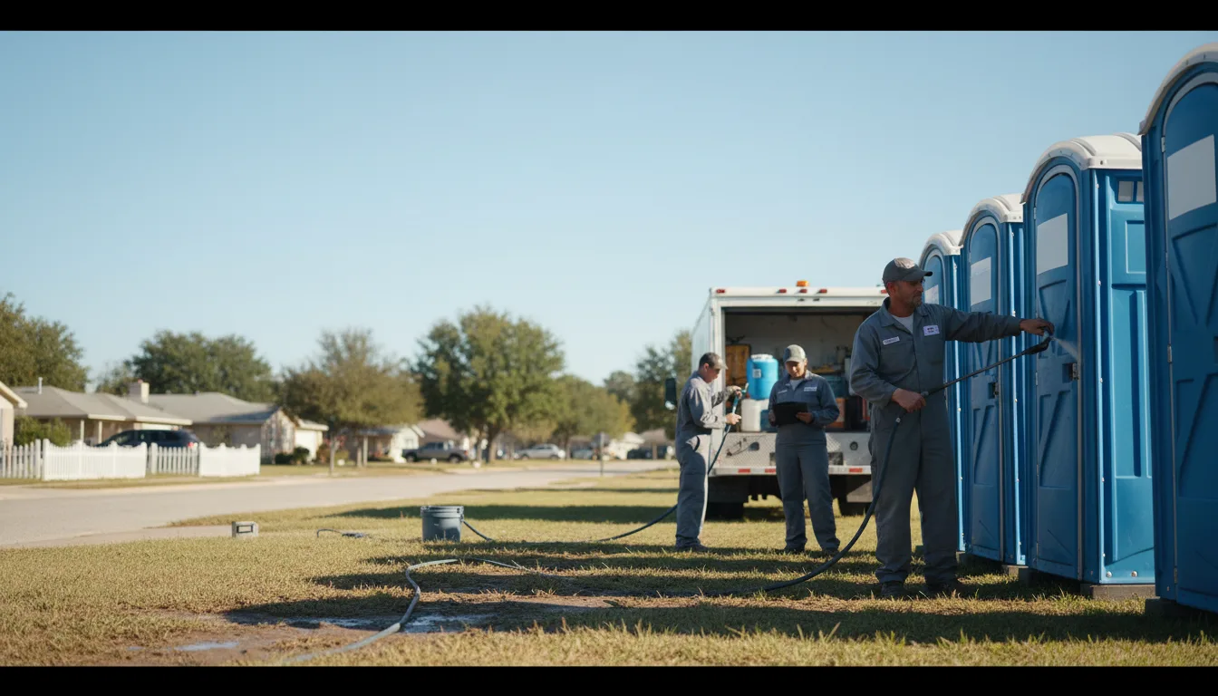 Long-Term Portable Toilet Rental in Delaware, IA near me